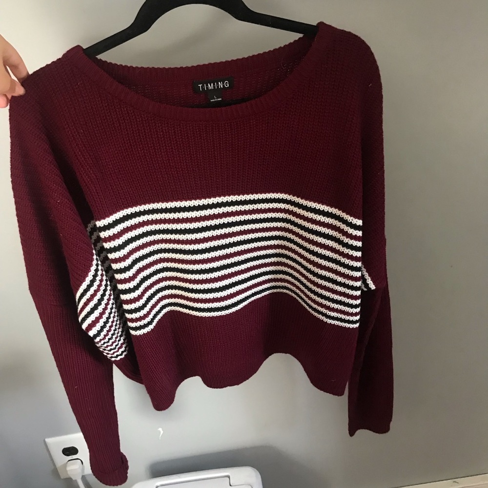 Rue 21 Striped Sweater
